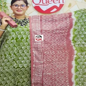 Batik Three Pis Green