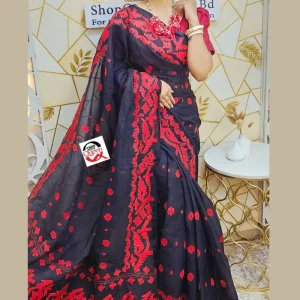 প্রাইড কটন জামদানী শাড়ী - Image 1