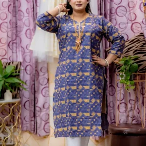 স্টিচড কুর্তি আড়ং কটন - Image 1