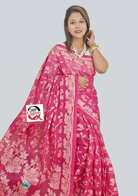 পিওর কটন শাড়ি - Image 3