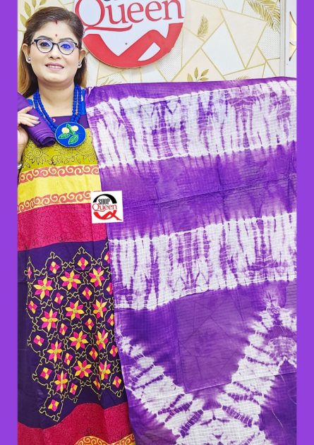 Unstitched Orbit Voyel Three Piece - Image 6